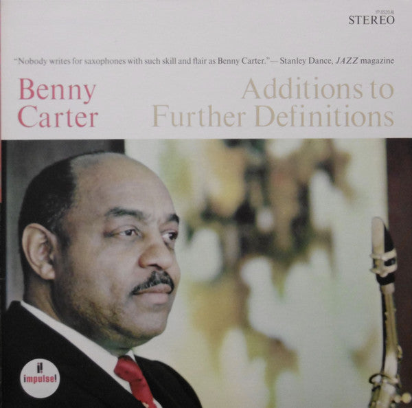 Benny Carter - Additions To Further Definitions (Vinyl, LP, Album, Reissue, Stereo) Very Good (VG) / Very Good Plus (VG+)