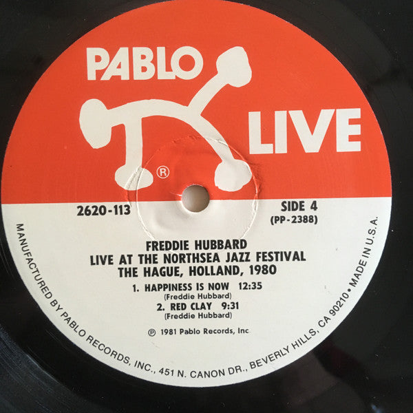 Freddie Hubbard - Live At The Northsea Jazz Festival, The Hague, Holland, 1980 (2xVinyl, LP, Album, Stereo) Good Plus (G+) / Good Plus (G+)