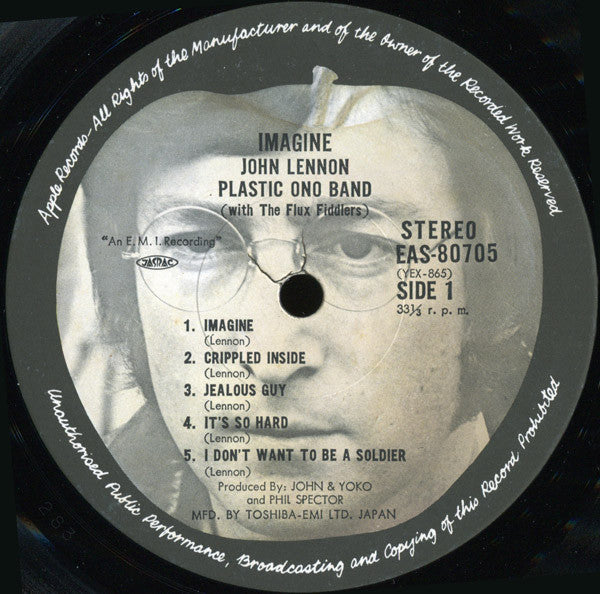 John Lennon - Imagine (Vinyl, LP, Album, Reissue)
