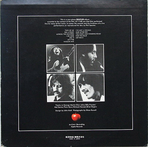The Beatles - Let It Be (Vinyl, LP, Album, Stereo)