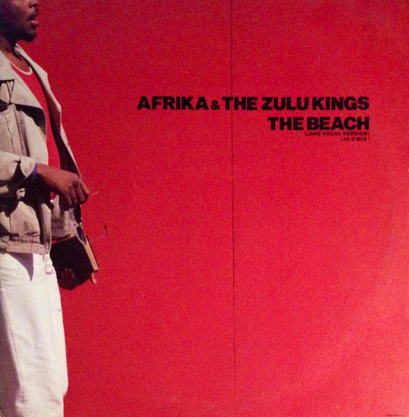 Afrika & The Zulu Kings - The Beach (Vinyl, 12", 45 RPM, Stereo)