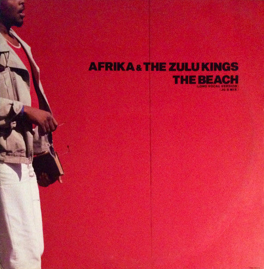 Afrika & The Zulu Kings - The Beach (Vinyl, 12", 45 RPM, Stereo)