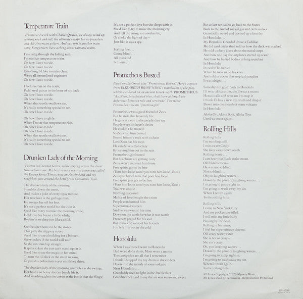 Michael Martin Murphey - Cosmic Cowboy Souvenir (Vinyl, LP, Album) Very Good (VG) / Very Good (VG)