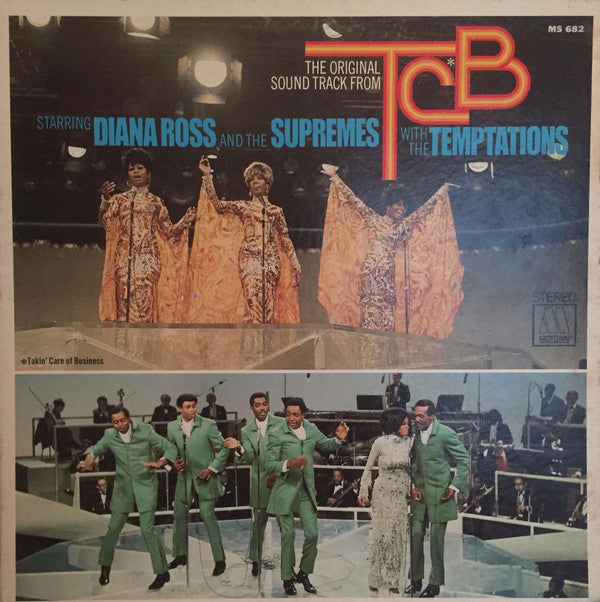 The Supremes - (The Original Sound Track From) TCB (Vinyl, LP, Album, Stereo) Very Good (VG) / Very Good (VG)
