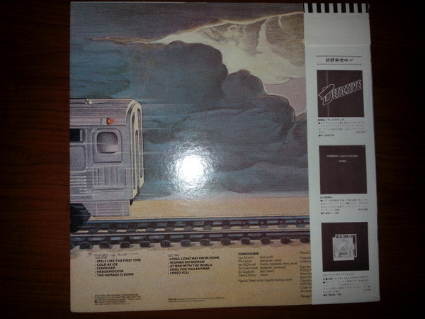Foreigner - Foreigner = 栄光の旅立ち (Vinyl, LP, Album, Promo) Very Good Plus (VG+) / Very Good (VG)