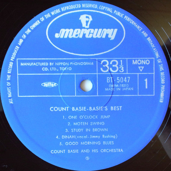 Count Basie - Basie's Best (Vinyl, LP, Compilation) Very Good (VG) / Very Good (VG)