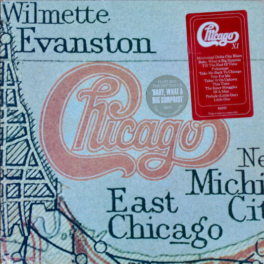 Chicago (2) - Chicago XI (Vinyl, LP, Album, Stereo) Very Good Plus (VG+) / Very Good (VG)