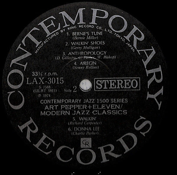 Art Pepper - Art Pepper + Eleven (Modern Jazz Classics) (Vinyl, LP,...