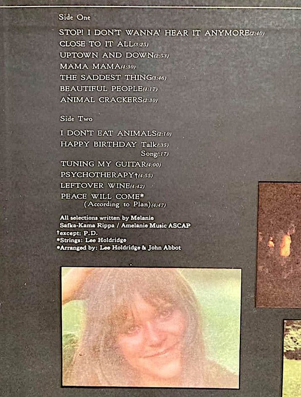 Melanie (2) - Leftover Wine (Vinyl, LP, Album) Very Good (VG) / Very Good (VG)