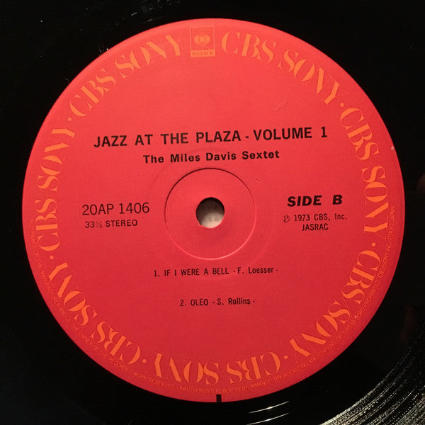 The Miles Davis Sextet - Jazz At The Plaza Vol. 1 (Vinyl, LP, Album...