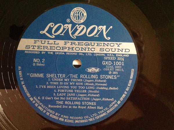 The Rolling Stones - Gimme Shelter (Vinyl, LP, Compilation, Reissue)