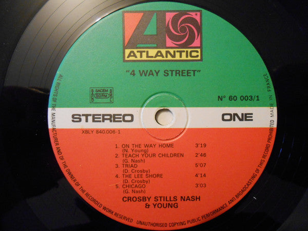Crosby, Stills, Nash & Young - 4 Way Street (2xVinyl, LP, Album) Very Good Plus (VG+) / Very Good Plus (VG+)