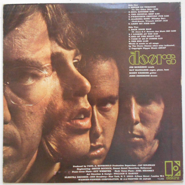 The Doors - The Doors (Vinyl, LP, Album, Reissue, Stereo) Very Good (VG) / Good (G)