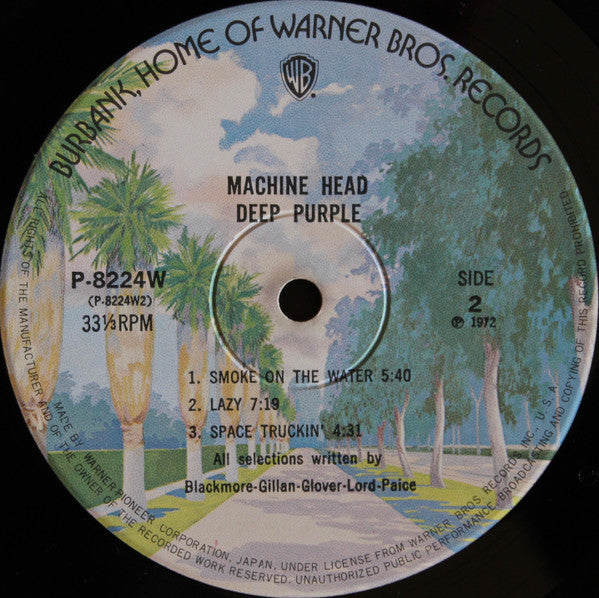 Deep Purple - Machine Head (Vinyl, LP, Album, Reissue)