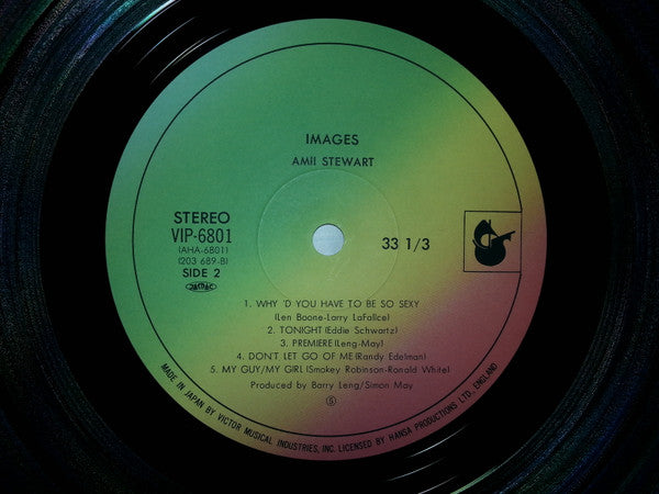 Amii Stewart - Images (Vinyl, LP, Album) Very Good Plus (VG+) / Very Good (VG)