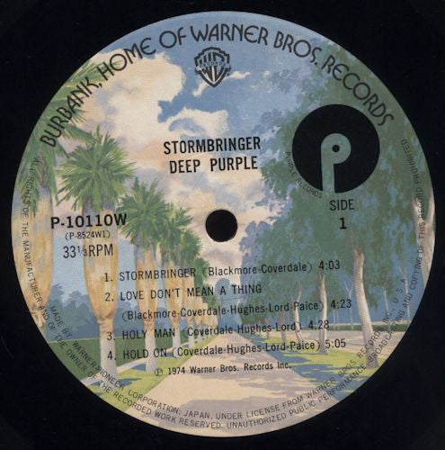 Deep Purple - Stormbringer (Vinyl, LP, Album, Reissue, Stereo)