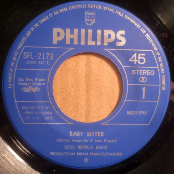 Soul Iberica Band - Baby Sitter / I'm Looking For Jeremy (Vinyl, 7", 45 RPM, Single) Very Good Plus (VG+) / Very Good Plus (VG+)