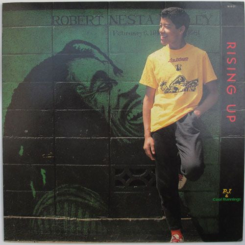 PJ & Cool Runnings - Rising Up (Vinyl, LP, Album) Near Mint (NM or M-) / Near Mint (NM or M-)