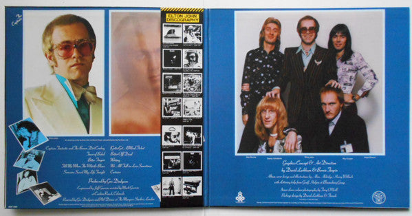 Elton John - Captain Fantastic And The Brown Dirt Cowboy (Vinyl, LP, Album, Reissue) Very Good Plus (VG+) / Very Good Plus (VG+)