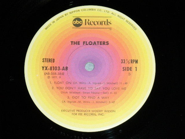The Floaters - The Floaters (Vinyl, LP, Album) Very Good (VG) / Very Good (VG)