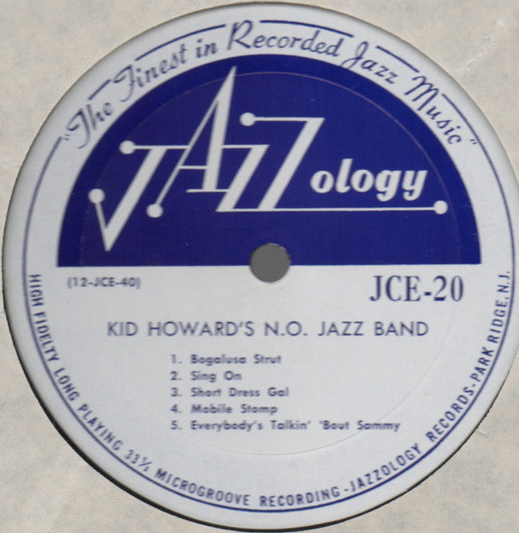 Kid Howard's New Orleans Band - Sam Morgan Re-Visited (Vinyl, LP, Album, Reissue, Mono) Very Good (VG) / Very Good (VG)