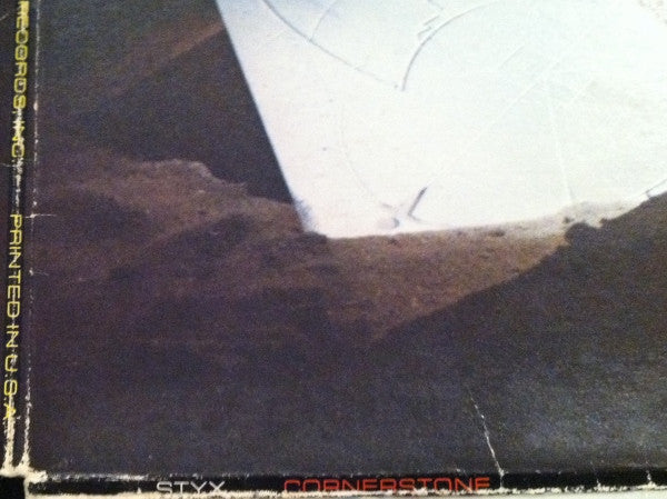 Styx - Cornerstone (Vinyl, LP, Album, Stereo) Very Good (VG) / Very Good Plus (VG+)