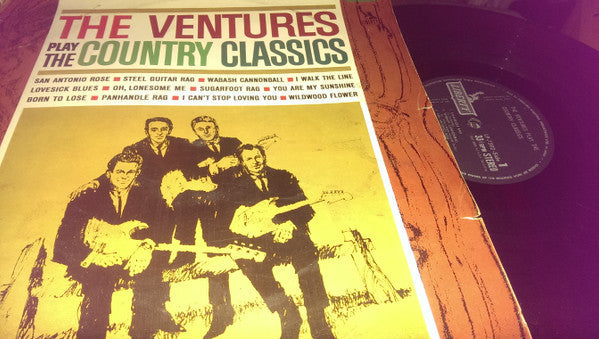 The Ventures - The Ventures Play The Country Classics (Vinyl, LP, Album, Stereo) Good Plus (G+) / Good Plus (G+)