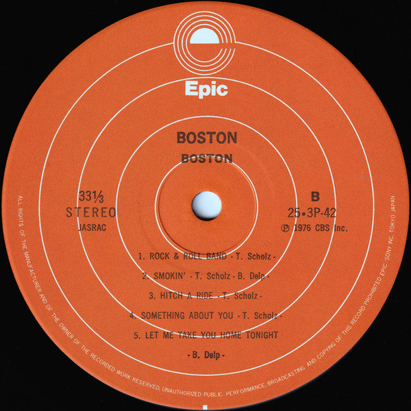 Boston - Boston (Vinyl, LP, Album, Reissue)