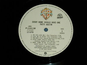 Patti Austin - Every Home Should Have One (Vinyl, LP, Album) Very Good Plus (VG+) / Very Good Plus (VG+)