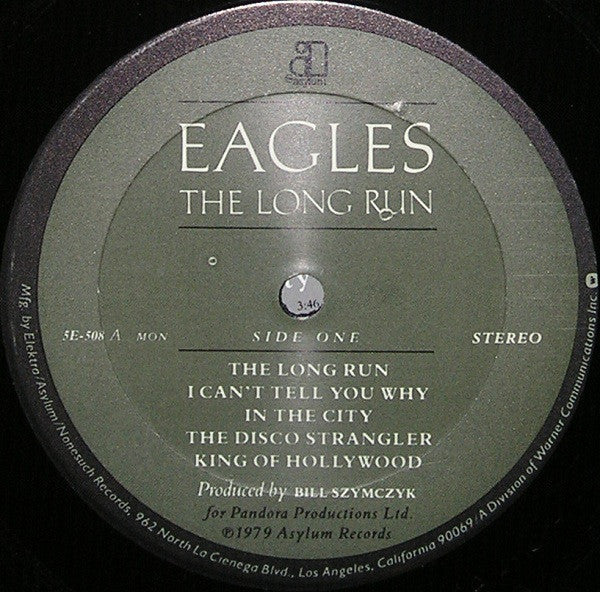 Eagles - The Long Run (Vinyl, LP, Album, Stereo)