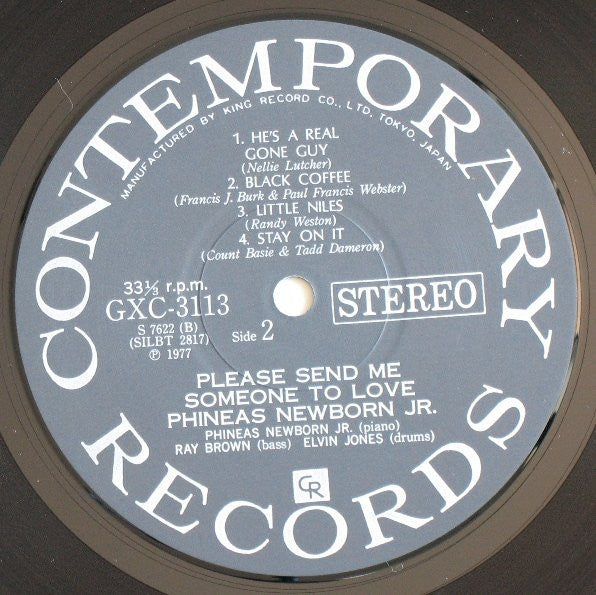 Phineas Newborn Jr. - Please Send Me Someone To Love (Vinyl, LP, Album, Stereo) Very Good Plus (VG+) / Good Plus (G+)
