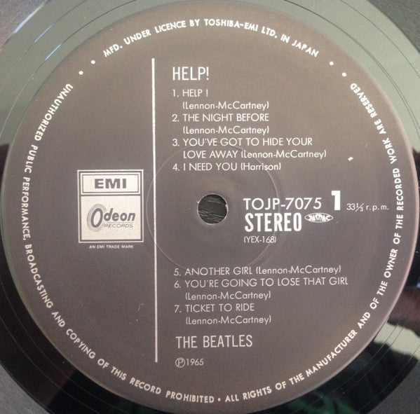 The Beatles - Help! (Vinyl, LP, Album, Limited Edition, Reissue, Re...