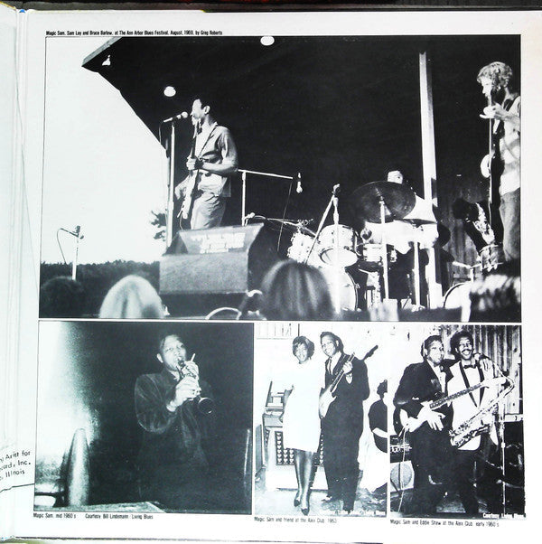 Magic Sam - Magic Sam Live (2xVinyl, LP) Very Good Plus (VG+) / Very Good Plus (VG+)