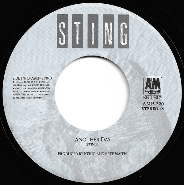 Sting - If You Love Somebody Set Them Free (Vinyl, 7", 45 RPM, Single, Stereo) Near Mint (NM or M-) / Near Mint (NM or M-)