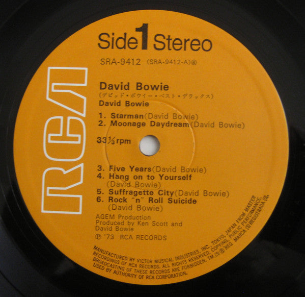 David Bowie - Best Deluxe (2xVinyl, LP, Compilation, Stereo) Very Good (VG) / Very Good Plus (VG+)