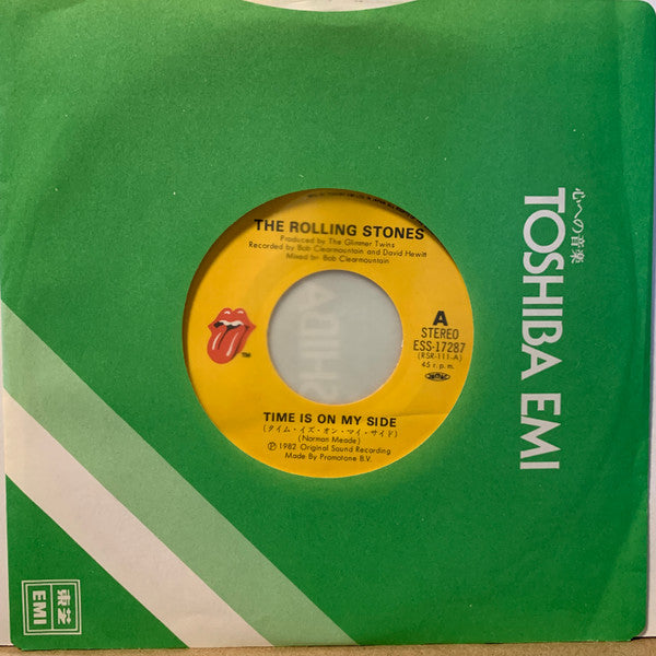 The Rolling Stones - Time Is On My Side / Twenty Flight Rock (Vinyl, 7", 45 RPM) Very Good Plus (VG+) / Very Good Plus (VG+)