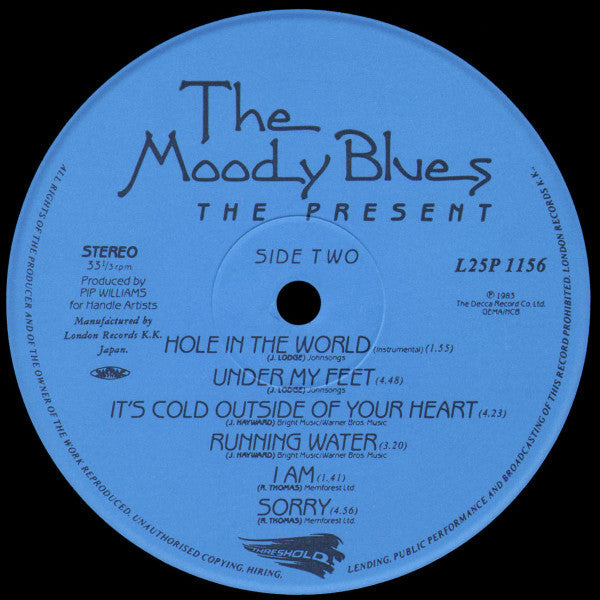 The Moody Blues - The Present (Vinyl, LP, Album)