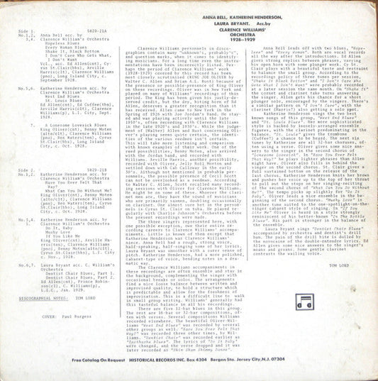 Anna Bell (3) - 1928 (Vinyl, LP, Compilation) Good Plus (G+) / Very Good (VG)