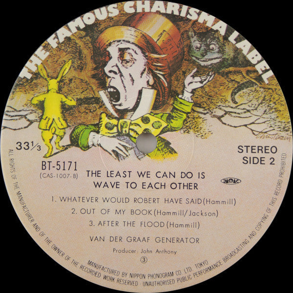 Van Der Graaf Generator - The Least We Can Do Is Wave To Each Other...