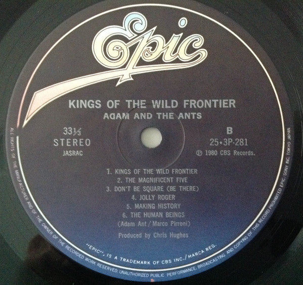 Adam And The Ants - Kings Of The Wild Frontier (Vinyl, LP, Album, S...