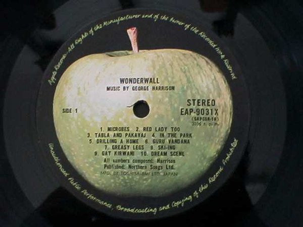George Harrison - Wonderwall Music (Vinyl, LP, Album, Stereo, Reissue) Very Good (VG) / Very Good (VG)