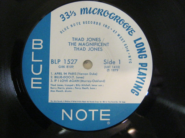 Thad Jones - The Magnificent Thad Jones (Vinyl, LP, Album, Reissue,...