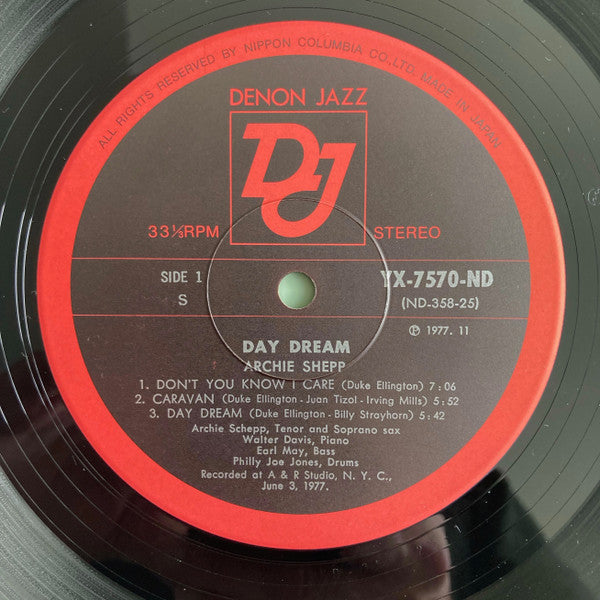 Archie Shepp - Day Dream (Vinyl, LP, Album)