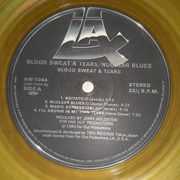 Blood, Sweat And Tears - Nuclear Blues (Vinyl, LP, Album) Very Good (VG) / Very Good Plus (VG+)