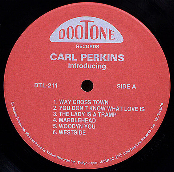 Carl Perkins (4) - Introducing... (Vinyl, LP, Album, Reissue, Remastered, Stereo) Very Good Plus (VG+) / Very Good Plus (VG+)