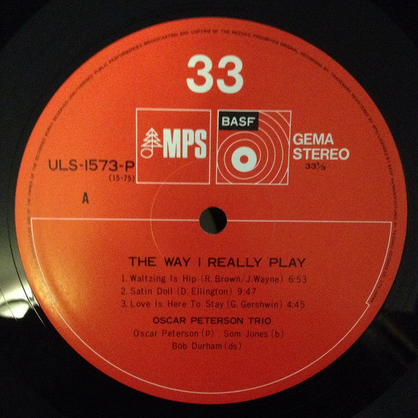Oscar Peterson - The Way I Really Play (Vinyl, LP)