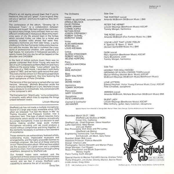 Lincoln Mayorga - Growing Up In Hollywood Town (Vinyl, Box Set, LP, Album, Stereo) Very Good Plus (VG+) / Very Good (VG)