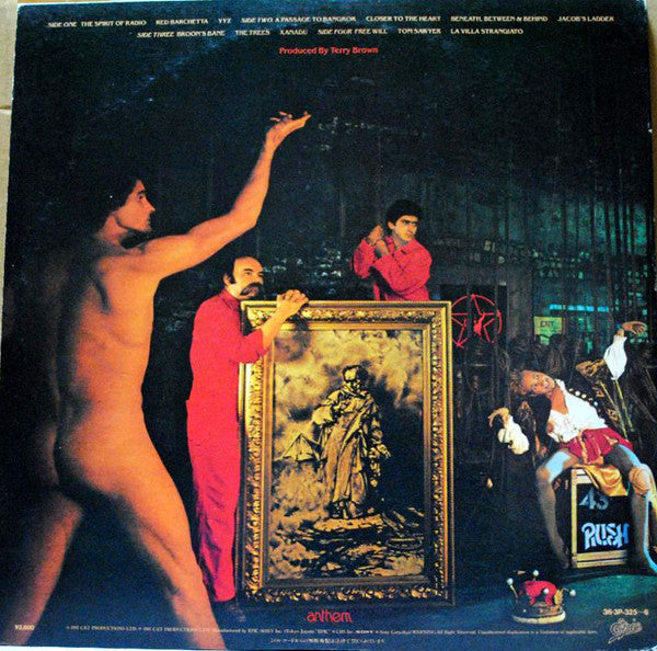 Rush - Exit...Stage Left (2xVinyl, LP, Album, Stereo) Very Good (VG) / Very Good Plus (VG+)