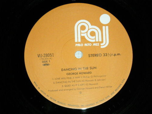 George Howard - Dancing In The Sun (Vinyl, LP, Album, Stereo)