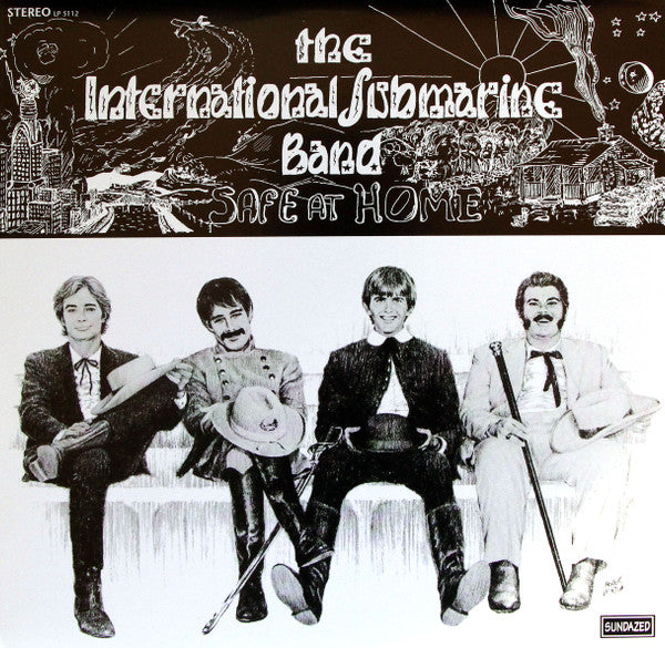The International Submarine Band - Safe At Home (Vinyl, LP, Album, Reissue, Stereo) Mint (M) / Mint (M)